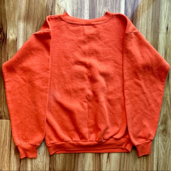 SOLD‼️ Vintage Halloween black cat pumpkin sweatshirt - Picture 4 of 4